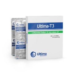 Ultima-T3 25Mcg USA