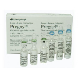 Pregnyl 1500 IU (Organon)